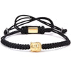 Gold Buddha Woven Rope Macrame Bracelet - Zodeys