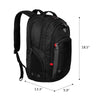 Computer & Laptop Rucksack (Black) (Fits 15" Laptops) - Zodeys