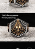 Hexagon Totem Skull Premium Masonic Ring - Zodeys