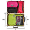 Travel Pouch Storage Box & Carry-on Organizer Bag - Zodeys