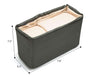 Canvas Camera Bag Shockproof Case DSLR Travel Padded Box - Zodeys