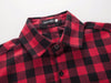 Red & Black Plaid Checkered Shirt