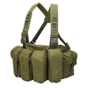 Tactical Recon Chest Rig Vest w/ Mag Pouch - Zodeys