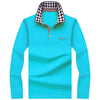 Long Sleeve Striped Polo Shirt - Zodeys