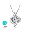 Silver Zodiac Constellation Pendant Necklace