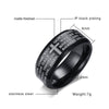 Engraved Bible Cross Ring - Zodeys