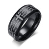 Engraved Bible Cross Ring - Zodeys