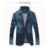 Men's Spring Denim Blazer - Zodeys