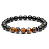 Blazing Nunavut Tiger Eye & Agate Stones Bracelet - Zodeys