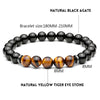 Blazing Nunavut Tiger Eye & Agate Stones Bracelet - Zodeys