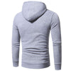 Men's Casual Solid Hooded Sweatshirt - Zodeys