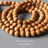 Hand-polished Buddhist Wooden Mala Prayer Beads Bracelet/Necklace - Zodeys