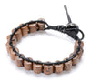 Black Yak Bone & Wenge Wood Beaded Bracelet - Zodeys