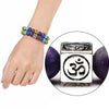 Chakra Tree Of Life Weaved Rope Charm Bracelet - Zodeys