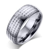 Lucky Buddhist Engraved Tungsten Ring - Zodeys