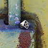 Outlaw 13 Polished Silver Biker Ring - Zodeys