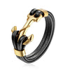 Gold Leo Lion Anchor Limited Edition Bracelet - Zodeys