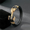 Gold Leo Lion Anchor Limited Edition Bracelet - Zodeys
