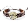 Zodiac Sign Lace-Up Leather Bracelet - Zodeys