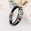 Yin & Yang Sienna Leather Bracelet - Zodeys