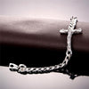 Cuban Link Jesus Crucifix Bracelet - Zodeys
