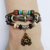 Zodiac Sign Hemp Leather Bracelet - Zodeys