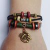 Zodiac Sign Hemp Leather Bracelet - Zodeys