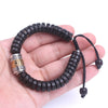 Exotic Coconut Shell Mani Padme Bracelet - Zodeys