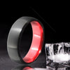 Dome Brushed Tungsten Carbide Zysto Ring - Zodeys