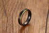 Gold Plated Black Tungsten Carbide Ring - Zodeys
