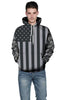 Tinted USA Flag Hooded Sweatshirt - Zodeys