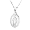 Virgin Mary Pendant Necklace - Zodeys