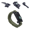 Military Outdoor Paracord Survival Bracelet
