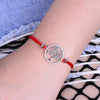 Pacific Rhinestone Tree of Life Lucky String Bracelet - Zodeys