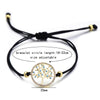 Pacific Rhinestone Tree of Life Lucky String Bracelet - Zodeys