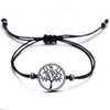 Pacific Rhinestone Tree of Life Lucky String Bracelet - Zodeys