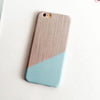 Geometric Splice Pattern Hard PC Marble Phone Case - Zodeys