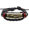 Hemp Rope & Leather Handmade Scorpio Bracelet - Zodeys