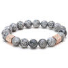 Marble Haze Natural Stone Beaded Bracelet - Zodeys