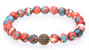 Sapphire & Tourmaline 'Universidad De La Vida' Beaded Bracelet