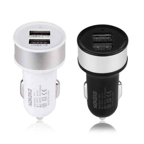 Dual USB Car Charger 12V 3.1A Vehicle Charger - Zodeys