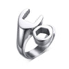 Biker Wrench Punk Ring - Zodeys