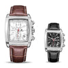 Men's Genuine Leather Casual Watch - Zodeys