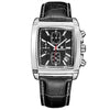 Men's Genuine Leather Casual Watch - Zodeys
