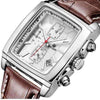 Men's Genuine Leather Casual Watch - Zodeys