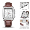 Men's Genuine Leather Casual Watch - Zodeys