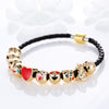 Emoji Gold Plated Bracelet - Zodeys