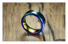 Rainbow Carbon Fiber Tungsten Carbide Band - Zodeys