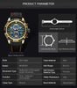Vegas Aroma Luxury Chronograph Military Watch - Zodeys