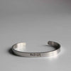 Handmade Stainless Steel Tibetan Buddhist Spiritual Bangle - Zodeys